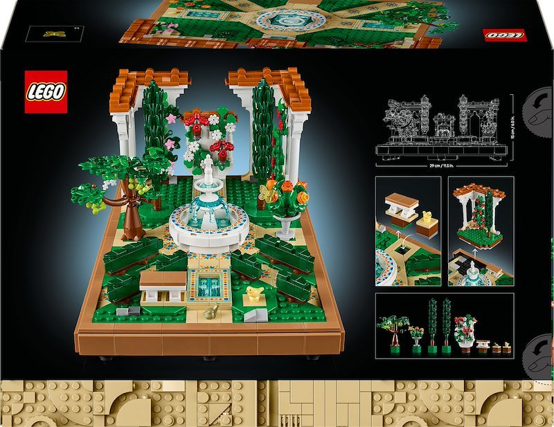 Lego Il Giardino Della Fontana - 10359