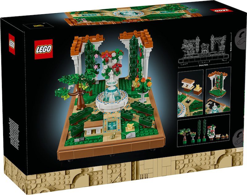 Lego Il Giardino Della Fontana - 10359