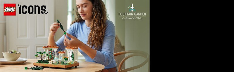 Lego Il Giardino Della Fontana - 10359