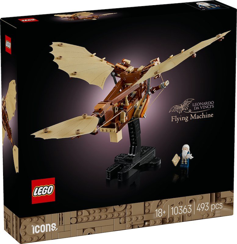 Lego Macchina Volante Di Leonardo Da Vinci - 10363