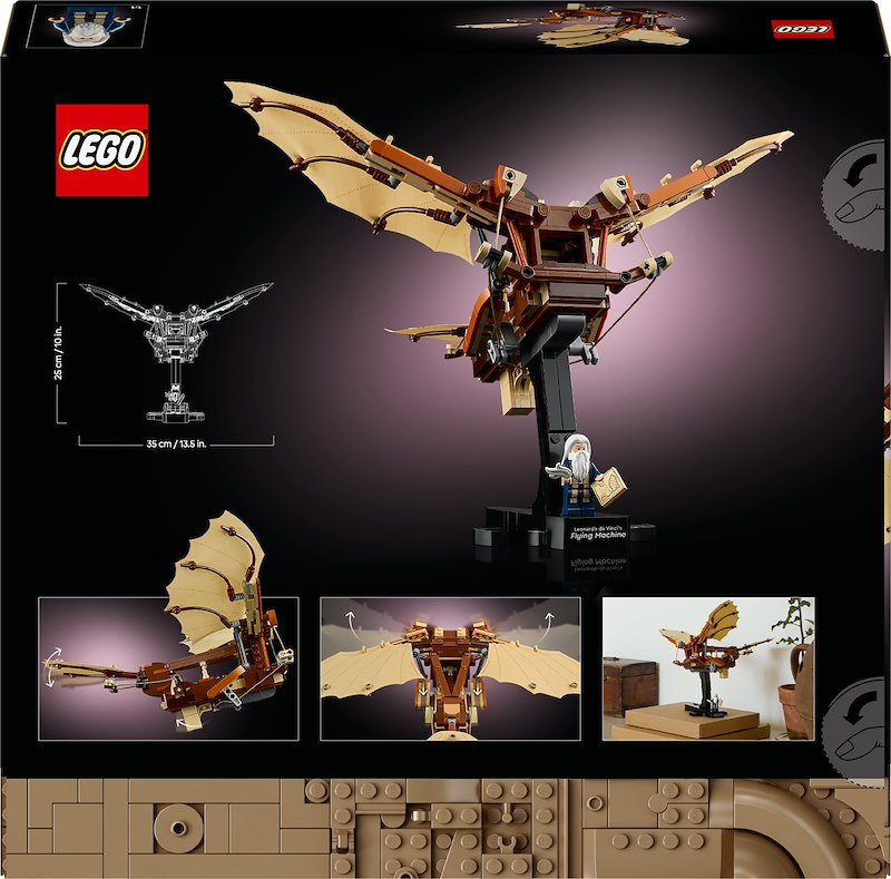 Lego Macchina Volante Di Leonardo Da Vinci - 10363