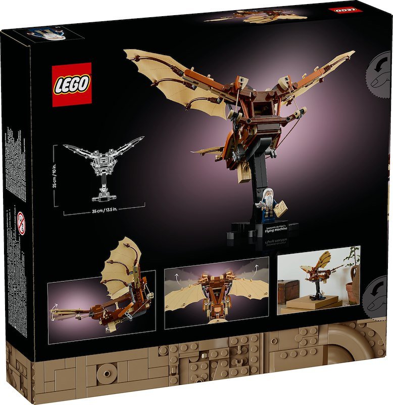 Lego Macchina Volante Di Leonardo Da Vinci - 10363