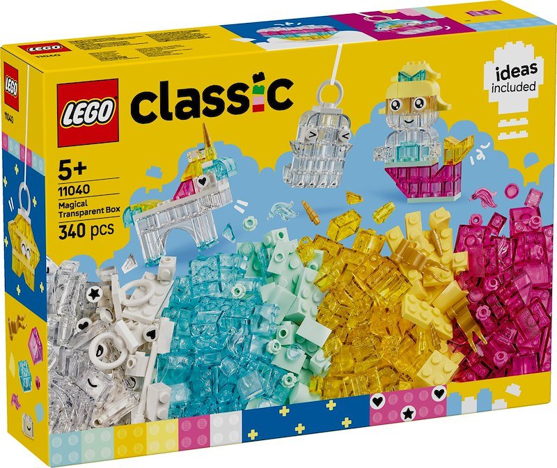 Lego Classic Scatola magica trasparente 11040