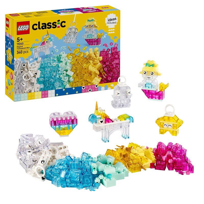 Lego Classic Scatola magica trasparente 11040