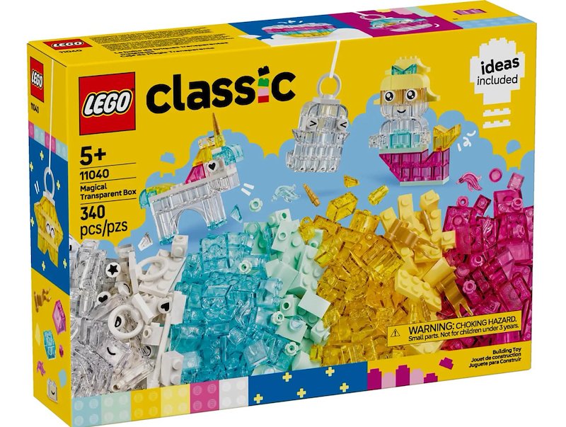 Lego Classic Scatola magica trasparente 11040