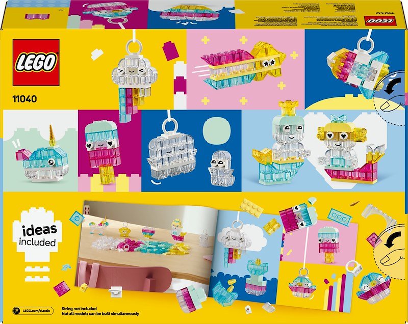 Lego Classic Scatola magica trasparente 11040