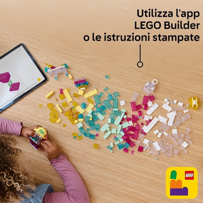 Lego Classic Scatola magica trasparente 11040