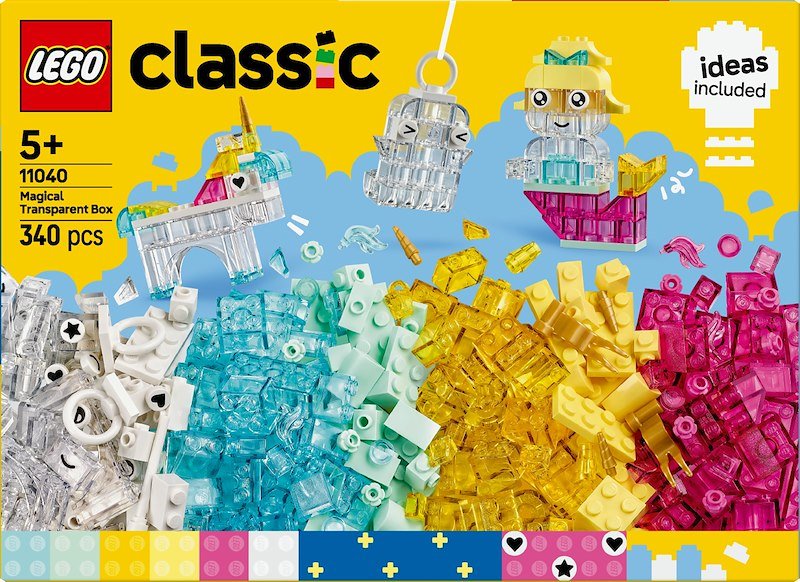 Lego Classic Scatola magica trasparente 11040