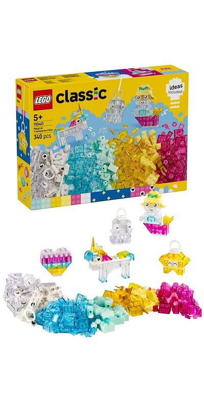 Lego Classic Scatola magica trasparente 11040