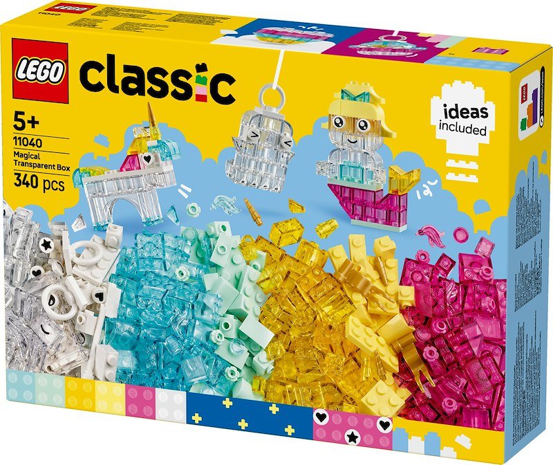 Lego Classic Scatola magica trasparente 11040
