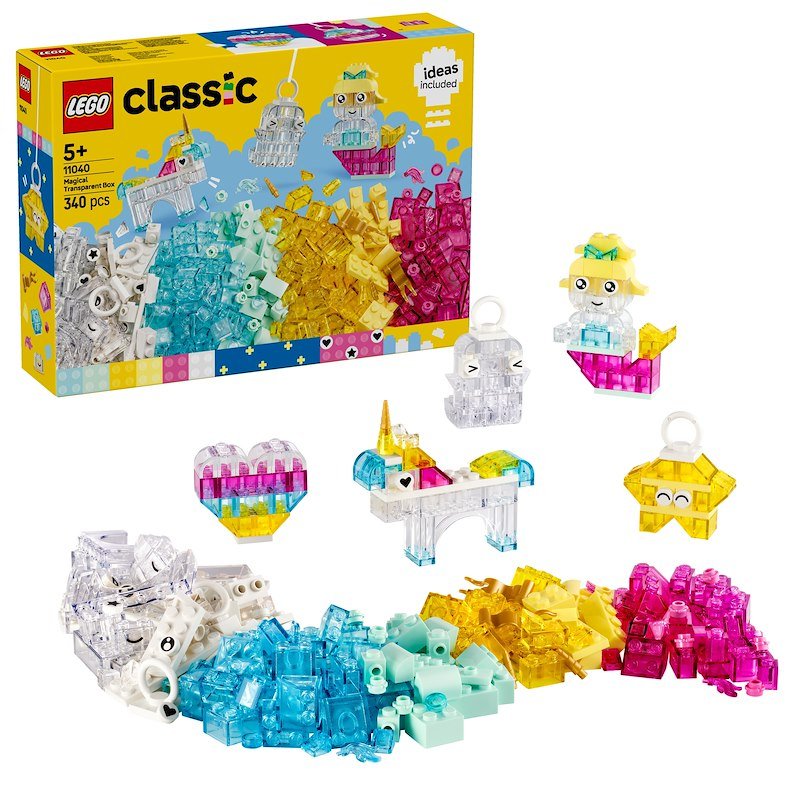 Lego Classic Scatola magica trasparente 11040