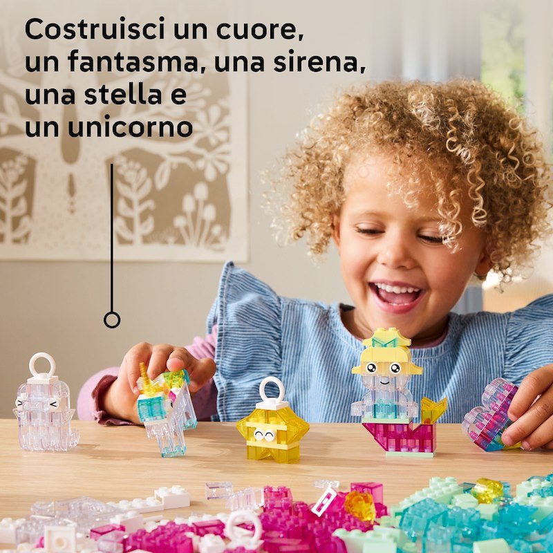Lego Classic Scatola magica trasparente 11040
