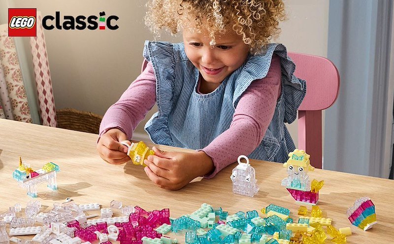 Lego Classic Scatola magica trasparente 11040