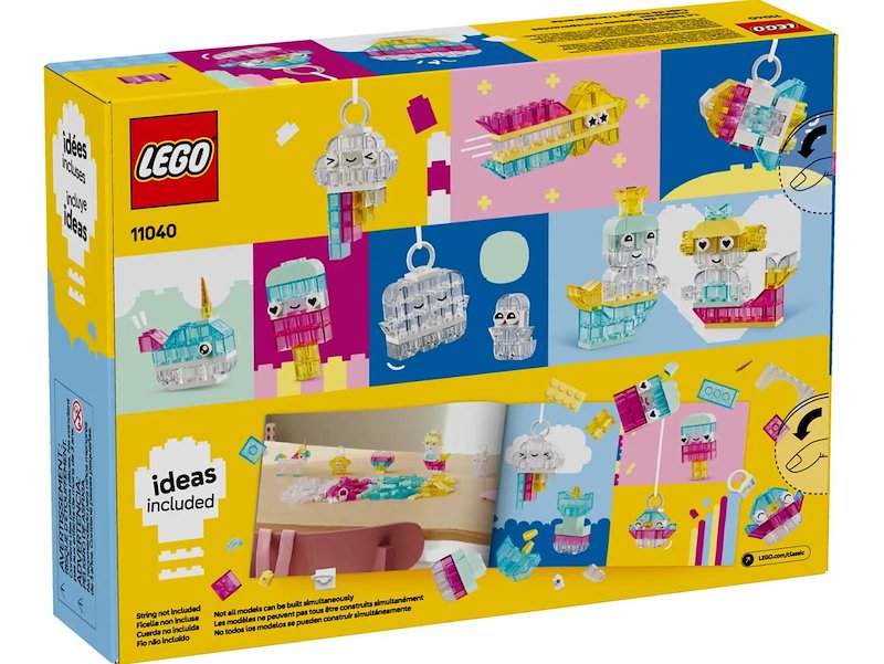 Lego Classic Scatola magica trasparente 11040