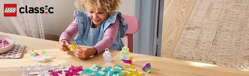 Lego Classic Scatola magica trasparente 11040