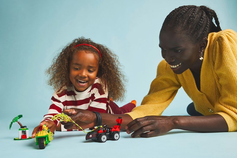 Lego Marvel Inseguimento sui Dino-Veicoli Si Spin ed Electro11198