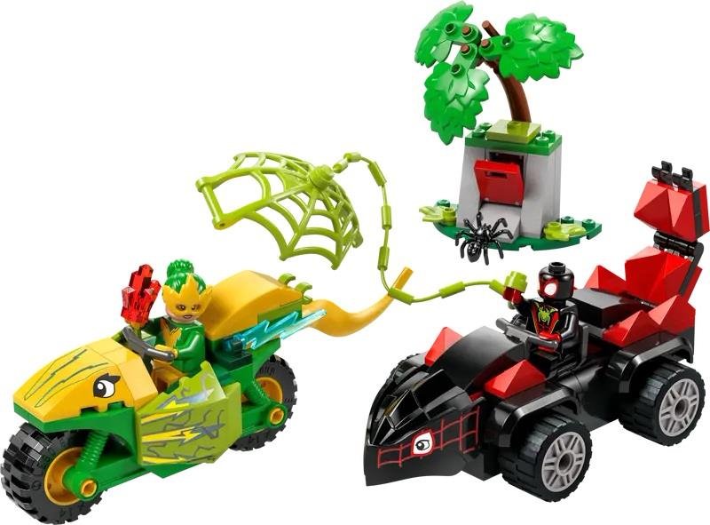 Lego Marvel Inseguimento sui Dino-Veicoli Si Spin ed Electro11198