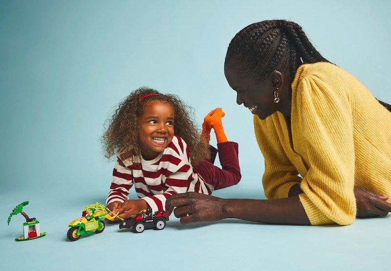 Lego Marvel Inseguimento sui Dino-Veicoli Si Spin ed Electro11198