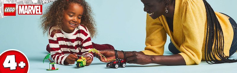 Lego Marvel Inseguimento sui Dino-Veicoli Si Spin ed Electro11198