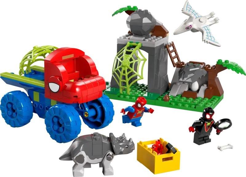 Lego Team Spidey: Salvataggio Su Dino-Ruspa - 11199