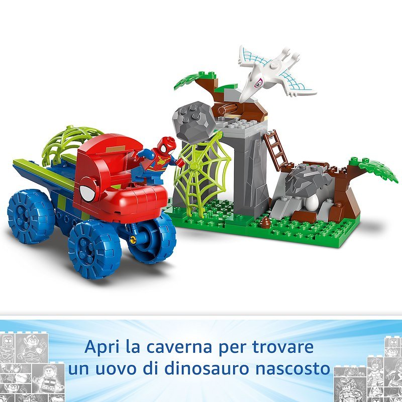 Lego Team Spidey: Salvataggio Su Dino-Ruspa - 11199