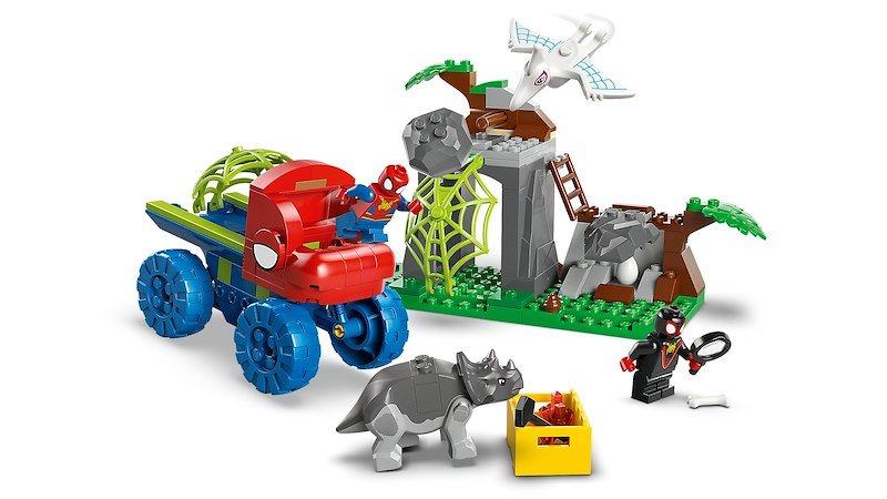 Lego Team Spidey: Salvataggio Su Dino-Ruspa - 11199
