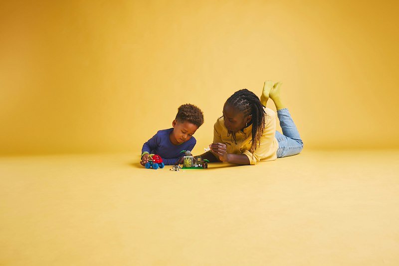 Lego Team Spidey: Salvataggio Su Dino-Ruspa - 11199