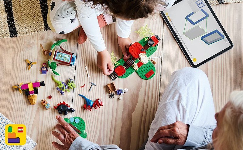 Lego Battaglia con il Raptor al Quartier Generale sull’albero di Spider-man e Gobby 11200