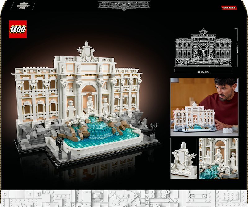Lego Architecture Fontana di Trevi 21062