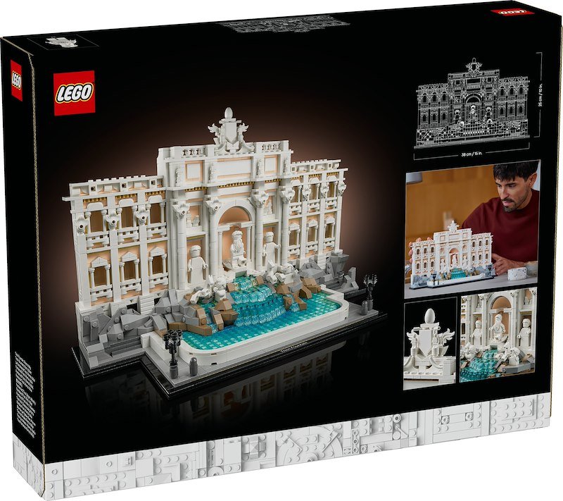 Lego Architecture Fontana di Trevi 21062