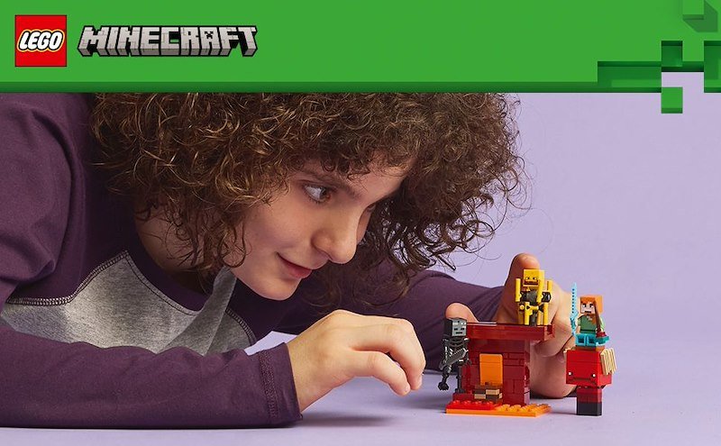 Lego Minecraft La Battaglia sul ponte del Nether 21266