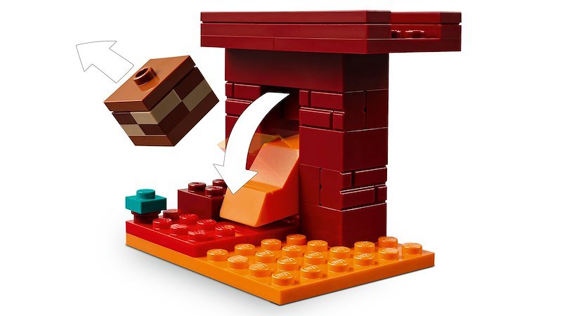 Lego Minecraft La Battaglia sul ponte del Nether 21266