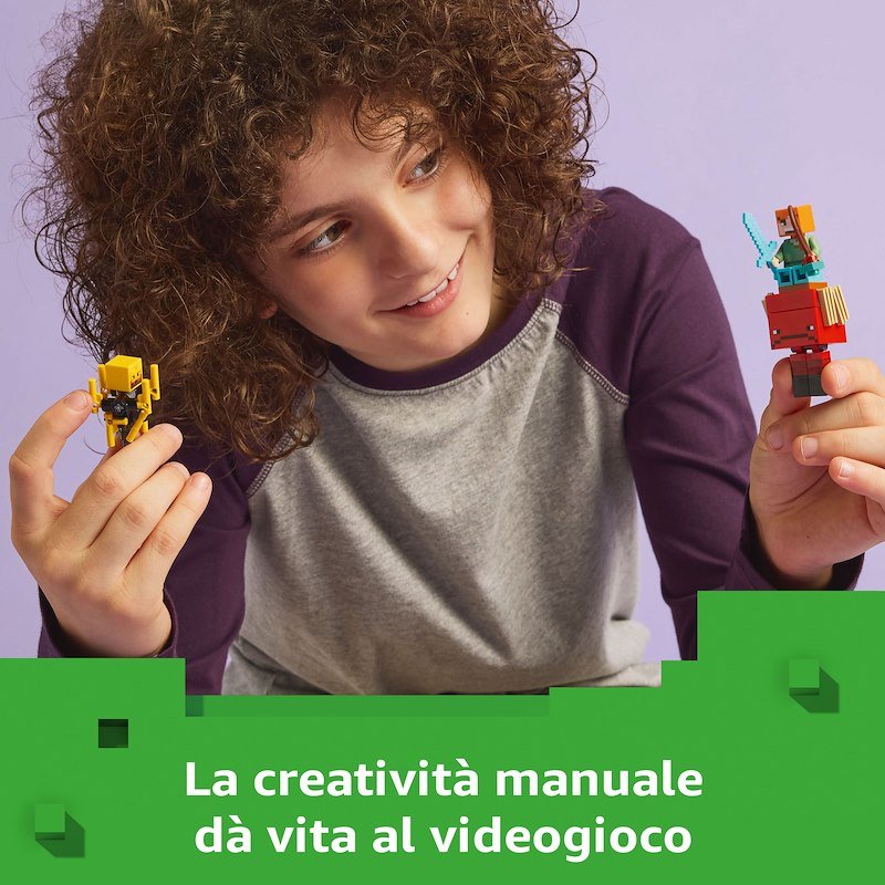 Lego Minecraft La Battaglia sul ponte del Nether 21266