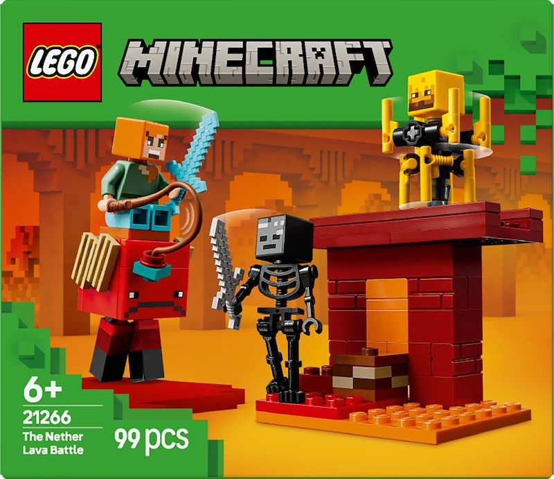 Lego Minecraft La Battaglia sul ponte del Nether 21266