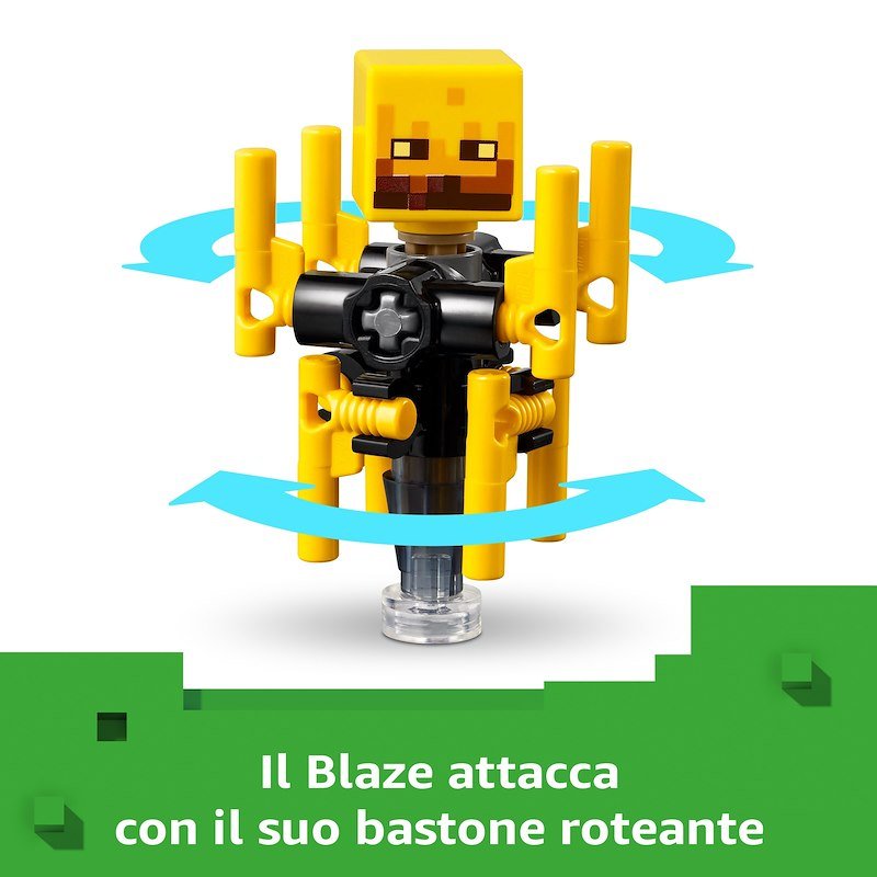 Lego Minecraft La Battaglia sul ponte del Nether 21266