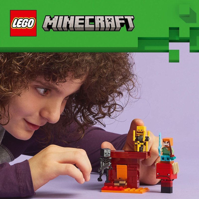 Lego Minecraft La Battaglia sul ponte del Nether 21266