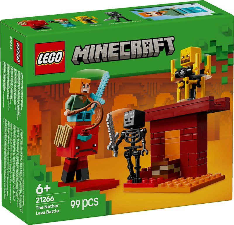 Lego Minecraft La Battaglia sul ponte del Nether 21266
