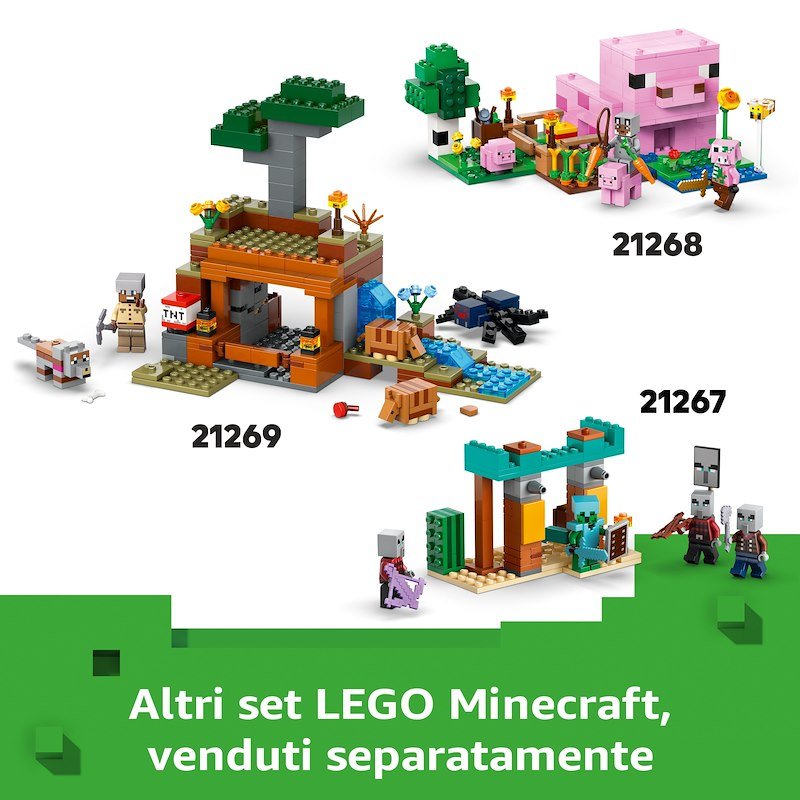 Lego Minecraft La Battaglia sul ponte del Nether 21266