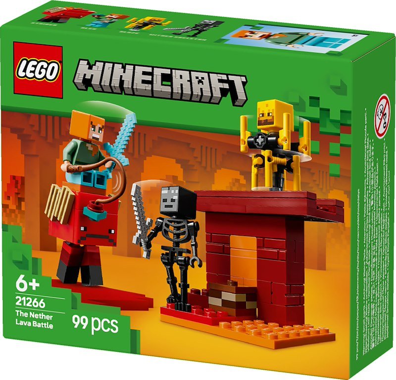 Lego Minecraft La Battaglia sul ponte del Nether 21266