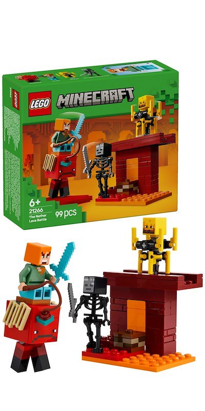 Lego Minecraft La Battaglia sul ponte del Nether 21266