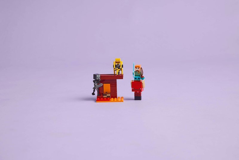 Lego Minecraft La Battaglia sul ponte del Nether 21266