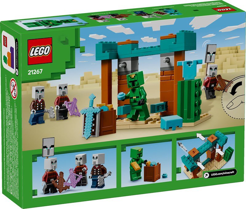 Lego Minecraft Pattuglia nel deserto della bestia 21267