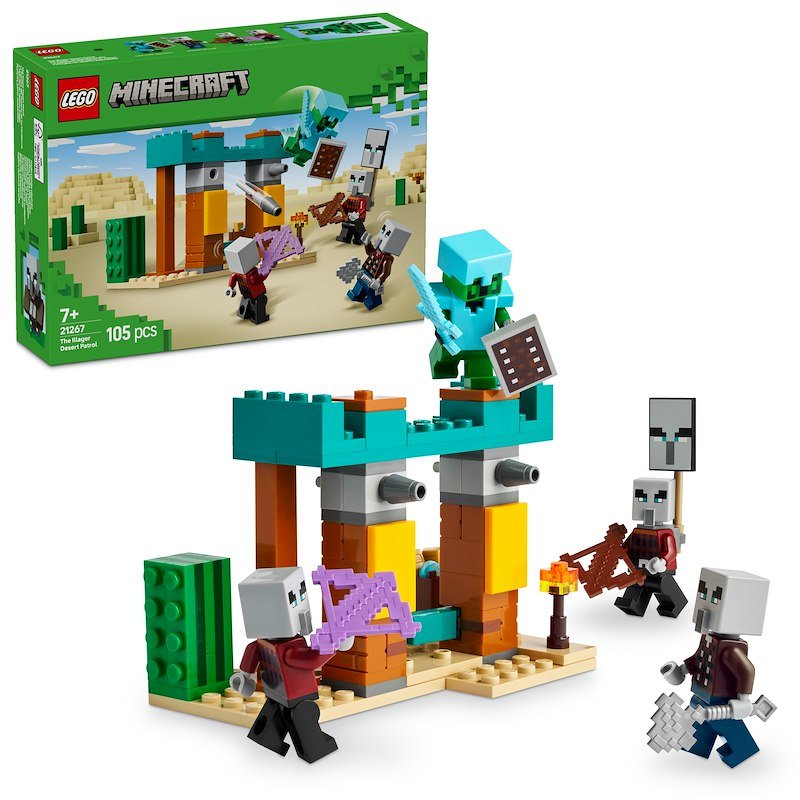 Lego Minecraft Pattuglia nel deserto della bestia 21267