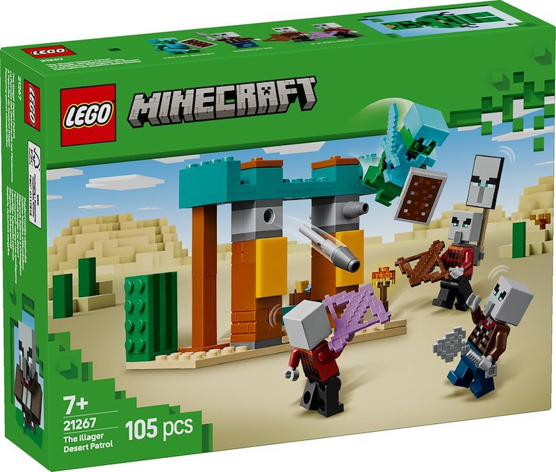 Lego Minecraft Pattuglia nel deserto della bestia 21267