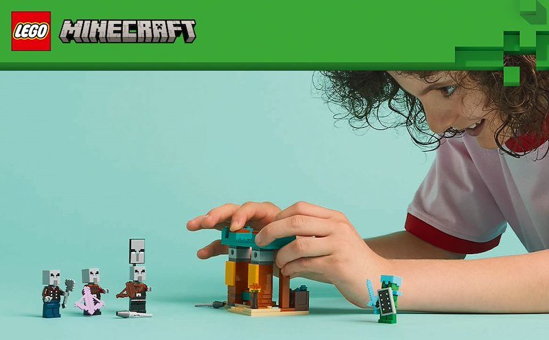 Lego Minecraft Pattuglia nel deserto della bestia 21267