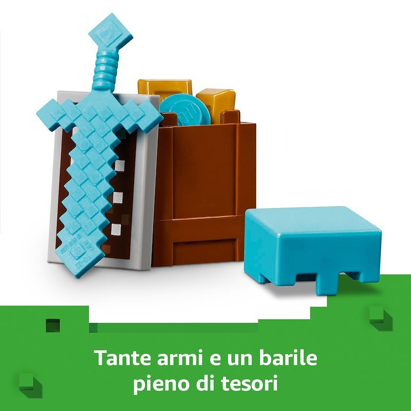 Lego Minecraft Pattuglia nel deserto della bestia 21267