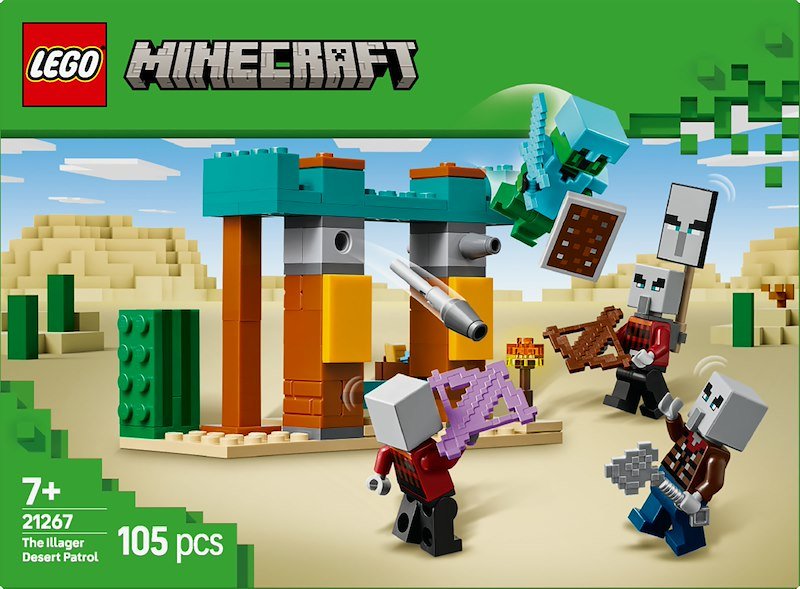 Lego Minecraft Pattuglia nel deserto della bestia 21267