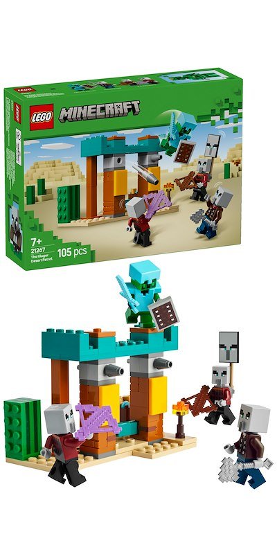 Lego Minecraft Pattuglia nel deserto della bestia 21267