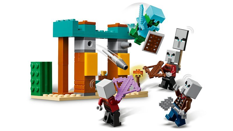 Lego Minecraft Pattuglia nel deserto della bestia 21267