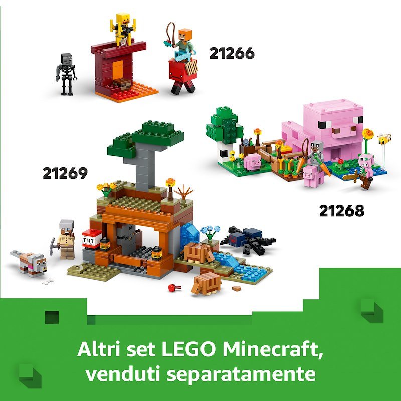 Lego Minecraft Pattuglia nel deserto della bestia 21267